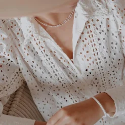 Sloya Collier Femme Paloma en pierres de Lune | Femme Collier Et Pendentif