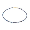 Sloya Collier Femme Paloma en pierres Lapis-lazuli | Femme Collier Et Pendentif