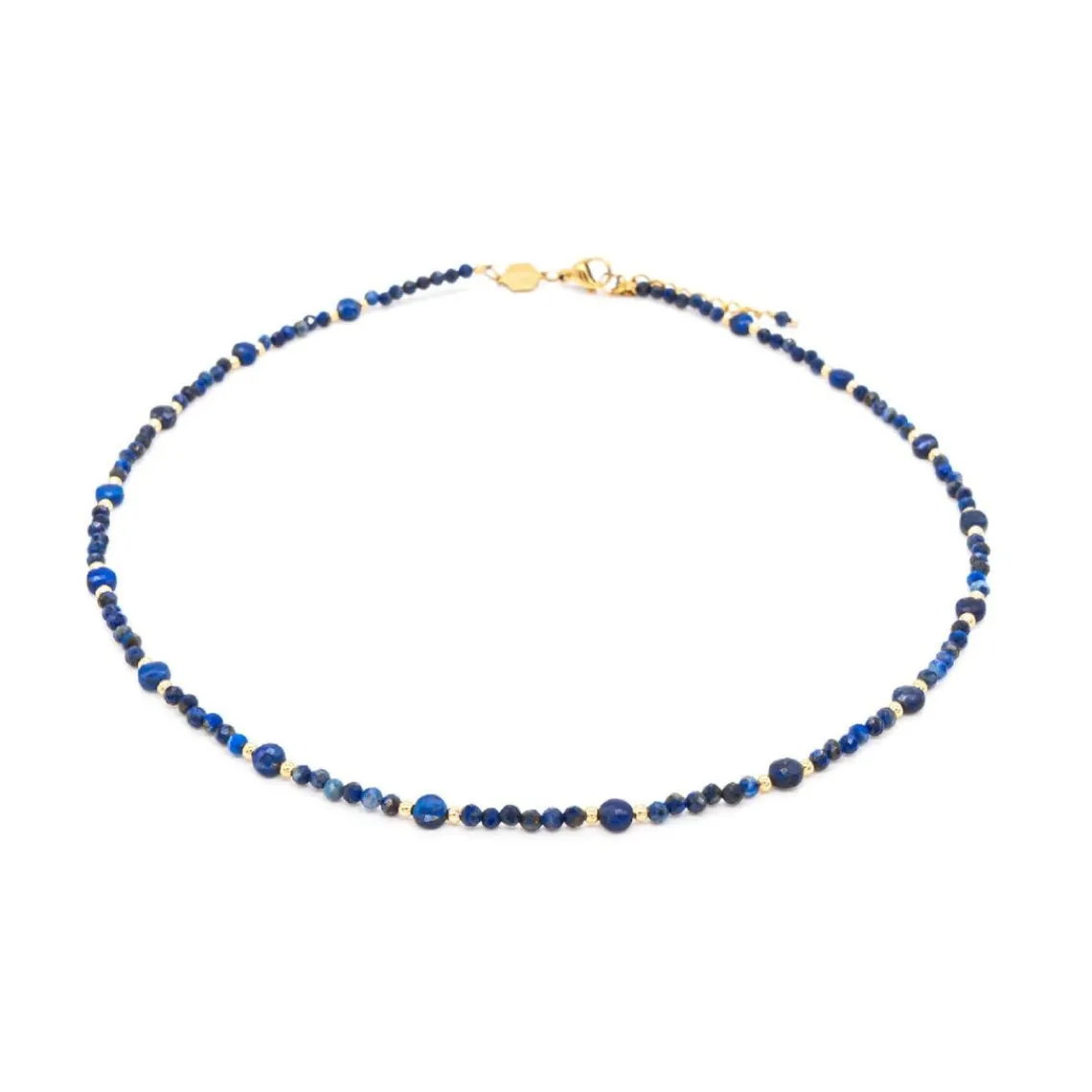 Sloya Collier Femme Paloma en pierres Lapis-lazuli | Femme Collier Et Pendentif