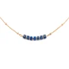 Sloya Collier Femme Piana en pierres Lapis-lazuli | Femme Collier Et Pendentif