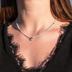 Sloya Collier Femme Lumia Amazonite | Femme Collier Et Pendentif