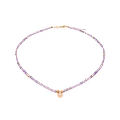 Sloya Collier Femme Lumia Améthyste | Femme Collier Et Pendentif