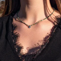 Sloya Collier Femme Lumia Turquoise | Femme Collier Et Pendentif