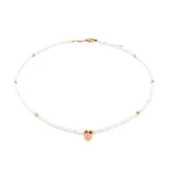 Sloya Collier Femme Lumia pierres de Lune | Femme Collier Et Pendentif