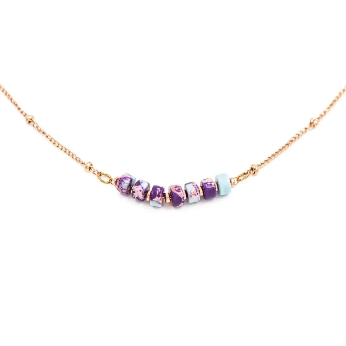 Sloya Collier Femme Piana Jaspe | Femme Collier Et Pendentif