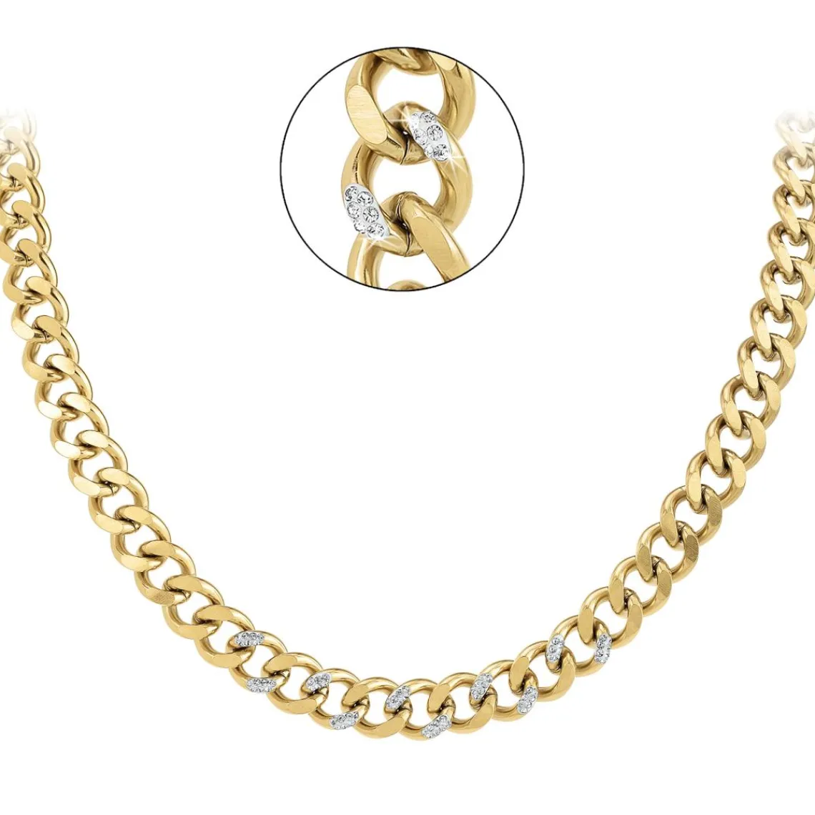 So Charm Bijoux Collier Femme So Charm - B3050-DORE - Collier Mode Doré | Femme Collier Et Pendentif