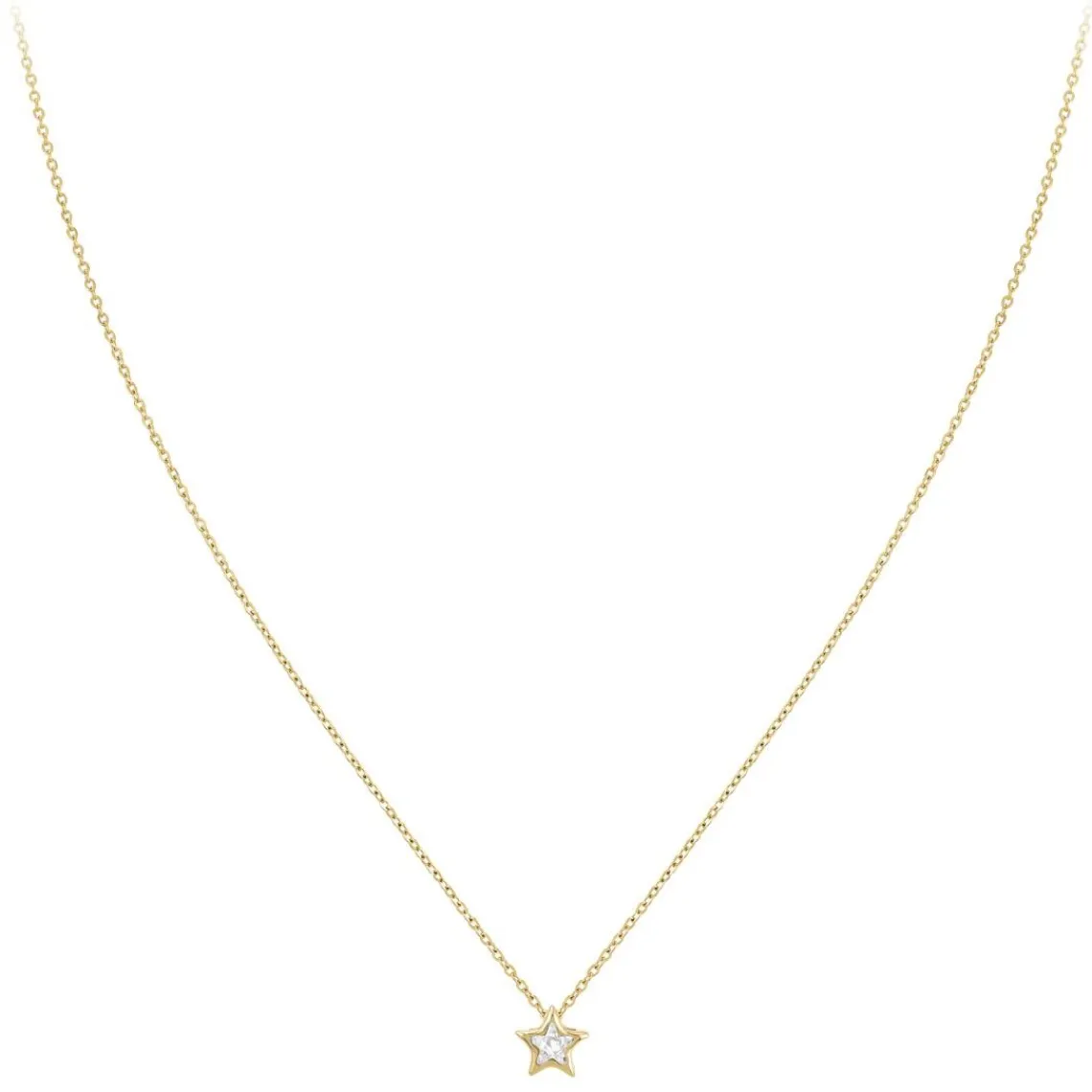 So Charm Bijoux Collier Femme So Charm - B3085-DORE - Collier Étoile Doré | Femme Collier Et Pendentif