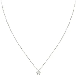 So Charm Bijoux Collier Femme So Charm - B3085-ARGENT - Collier Étoile Argenté | Femme Collier Et Pendentif