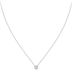 So Charm Bijoux Collier Femme So Charm - B3084-ARGENT - Collier Coeur Argenté | Femme Collier Et Pendentif
