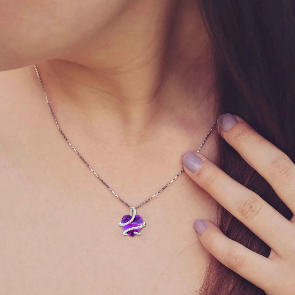 So Charm Bijoux Collier femme So Charm - BS1409-AMET Métal Argent | Femme Collier Et Pendentif