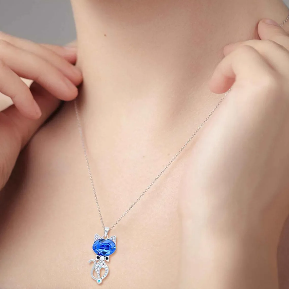 So Charm Bijoux Collier femme So Charm - BS1449-SAPH Métal Argent | Femme Collier Et Pendentif