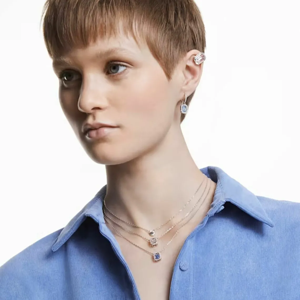 Swarovski Bijoux Collier Femme Swarovski 5614926 | Femme Collier Et Pendentif