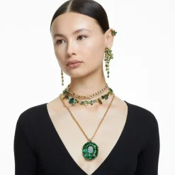 Swarovski Bijoux Collier Femme Swarovski - 5613735 Métal Vert | Femme Collier Et Pendentif