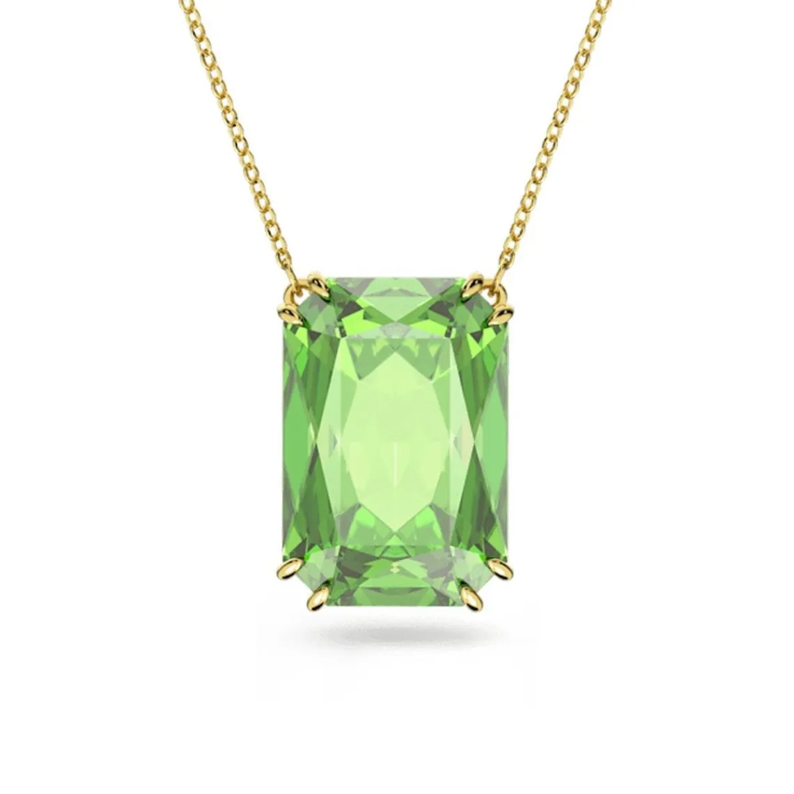 Swarovski Bijoux Collier Femme Swarovski - 5619491 Métal doré Vert | Femme Collier Et Pendentif
