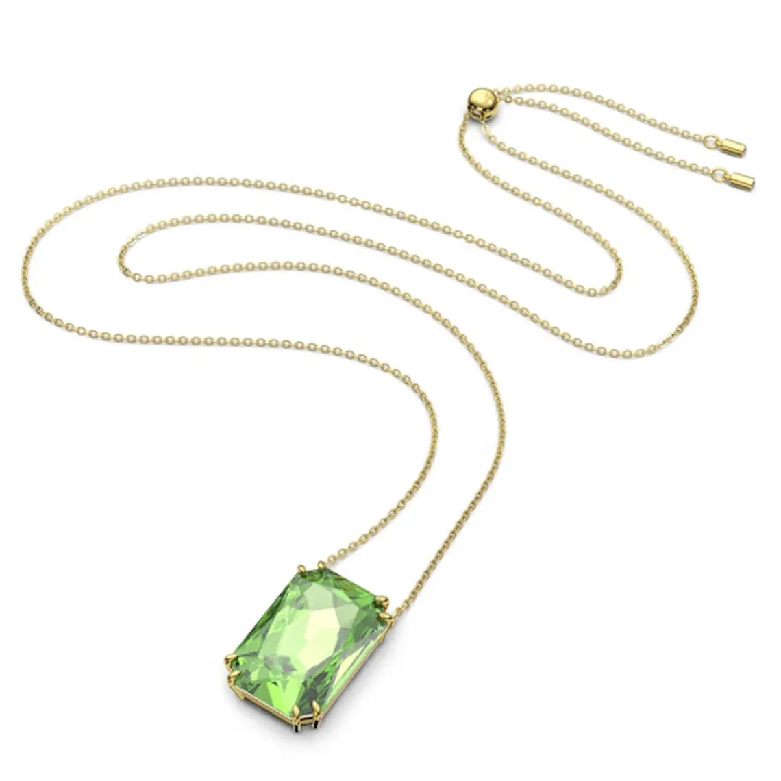 Swarovski Bijoux Collier Femme Swarovski - 5619491 Métal doré Vert | Femme Collier Et Pendentif