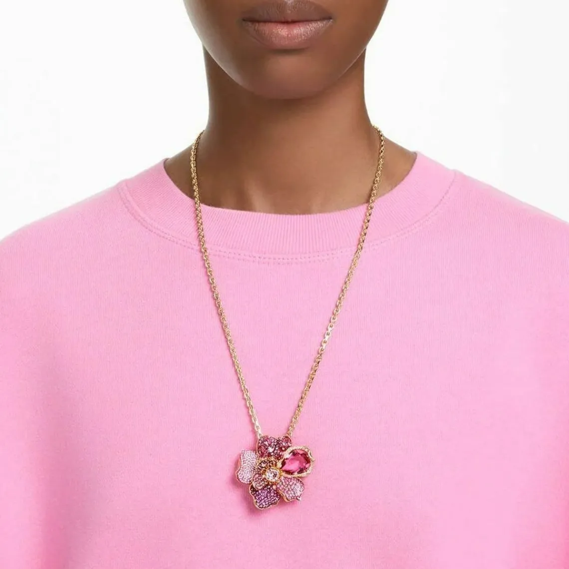 Swarovski Bijoux Collier Femme Swarovski 5652068 - FLORERE | Femme Collier Et Pendentif