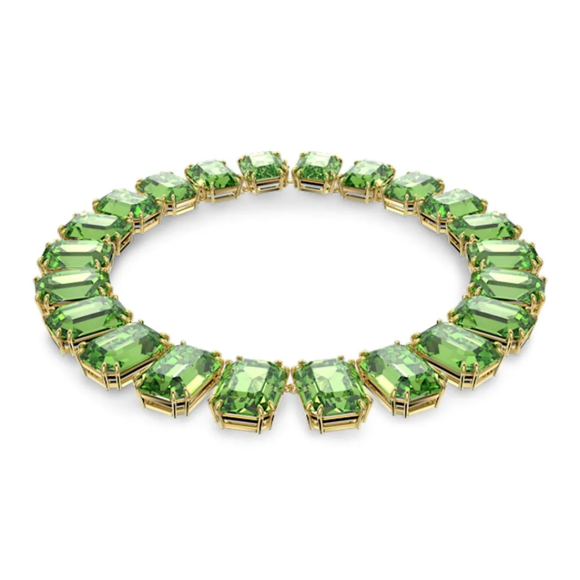 Swarovski Bijoux Collier Femme Swarovski - 5598261 Métal doré Vert | Femme Collier Et Pendentif