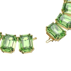 Swarovski Bijoux Collier Femme Swarovski - 5598261 Métal doré Vert | Femme Collier Et Pendentif