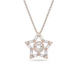 Swarovski Bijoux Collier Femme Swarovski - 5617766 Métal Doré rose | Femme Collier Et Pendentif