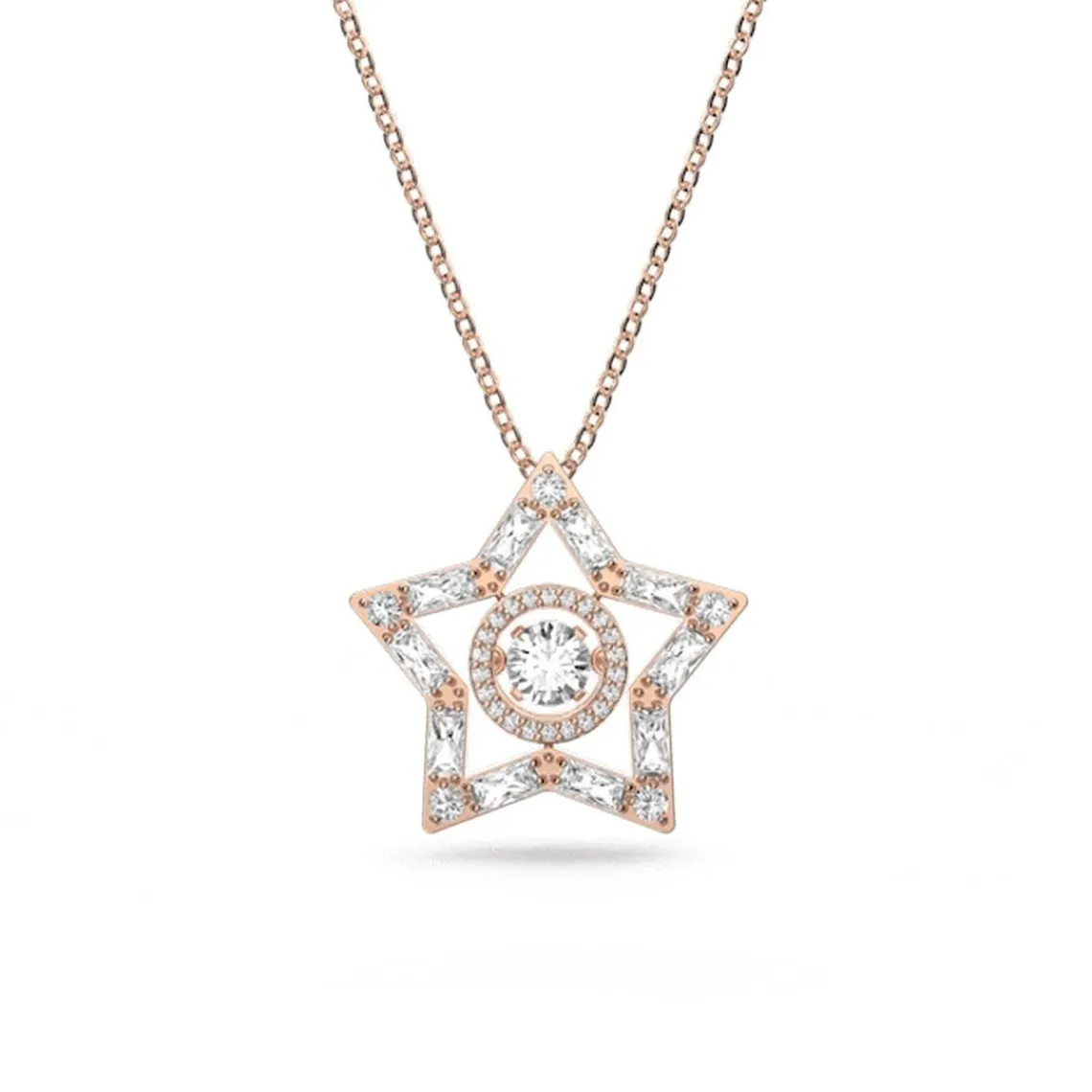 Swarovski Bijoux Collier Femme Swarovski - 5617766 Métal Doré rose | Femme Collier Et Pendentif