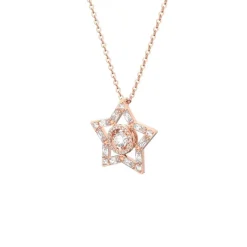 Swarovski Bijoux Collier Femme Swarovski - 5617766 Métal Doré rose | Femme Collier Et Pendentif