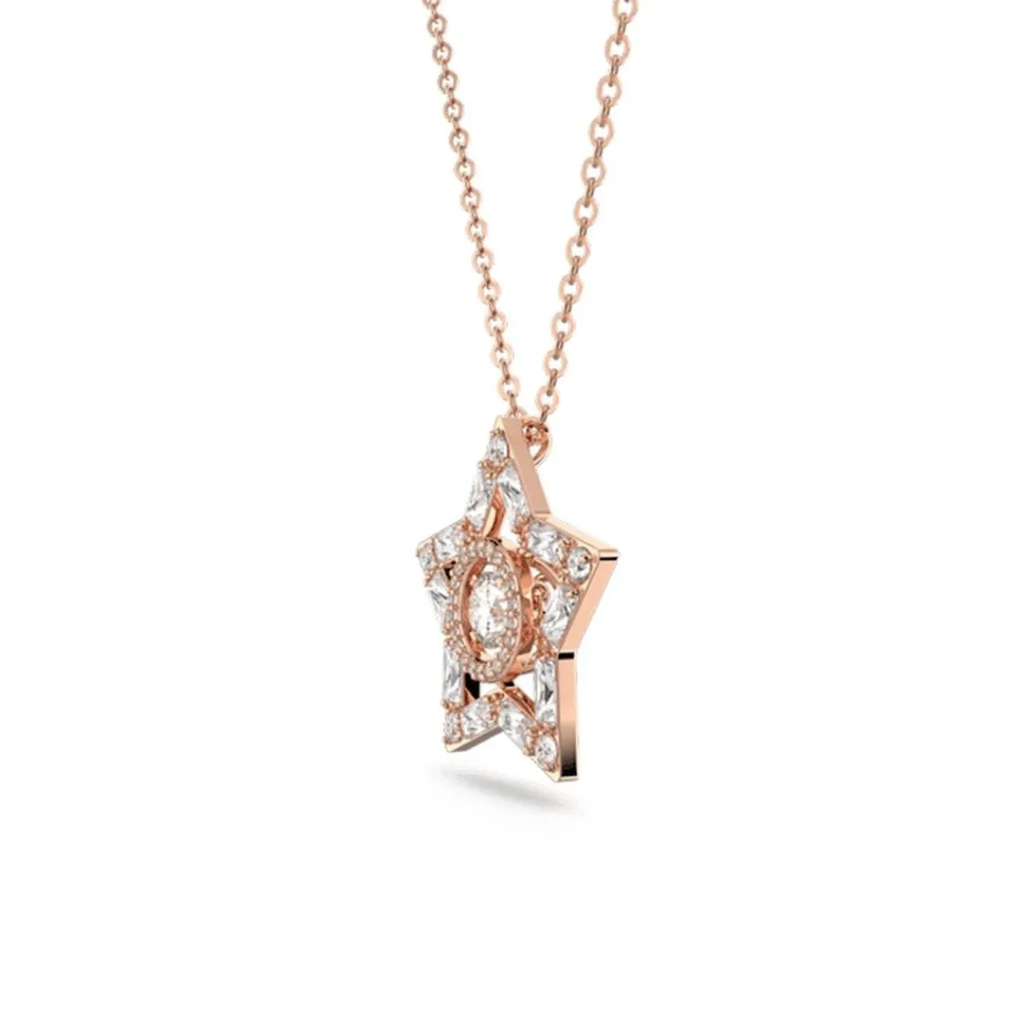 Swarovski Bijoux Collier Femme Swarovski - 5617766 Métal Doré rose | Femme Collier Et Pendentif