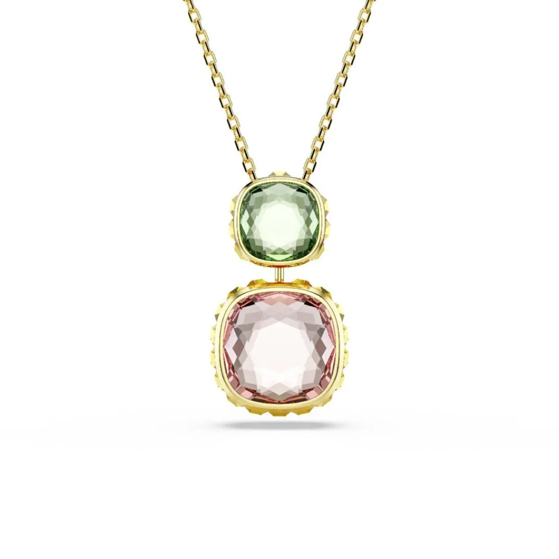 Swarovski Bijoux Collier Femme Swarovski Chroma Versatile - 5692496 Plaqué or Multicolore | Femme Collier Et Pendentif