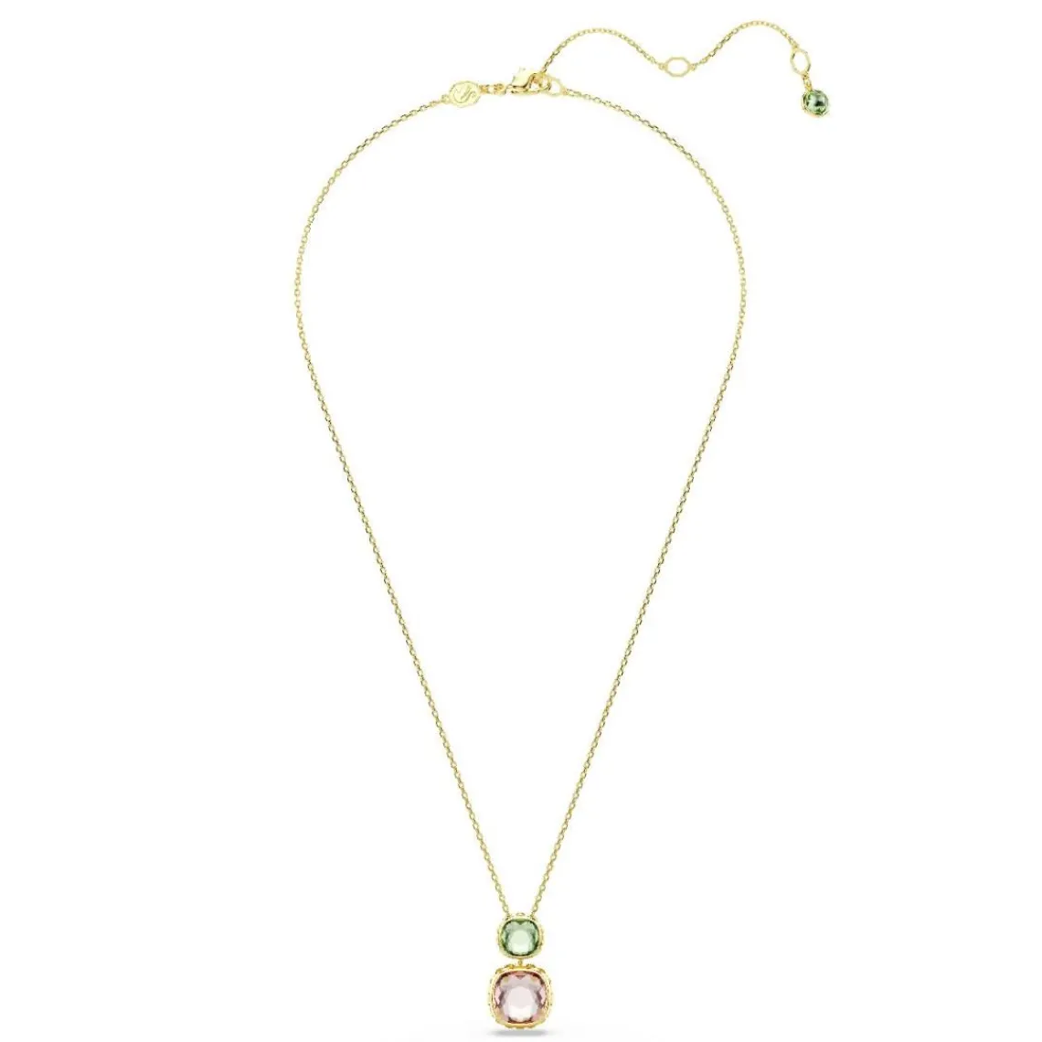 Swarovski Bijoux Collier Femme Swarovski Chroma Versatile - 5692496 Plaqué or Multicolore | Femme Collier Et Pendentif