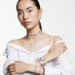 Swarovski Bijoux Collier Femme Swarovski Constella Chain - 5683360 argent | Femme Collier Et Pendentif
