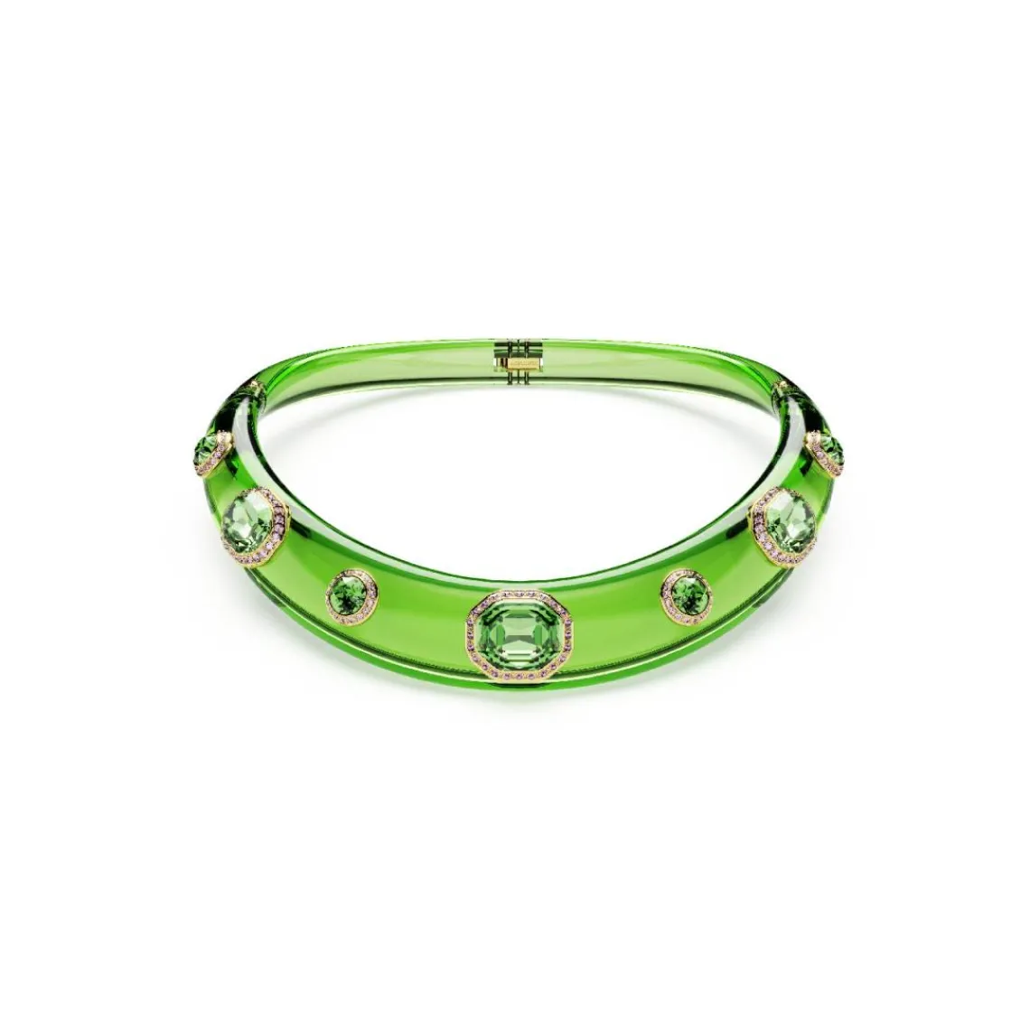 Swarovski Bijoux Collier Femme Swarovski Dulcis - 5723510 Plaqué Or Vert | Femme Collier Et Pendentif