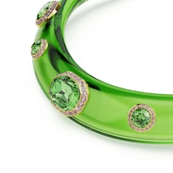 Swarovski Bijoux Collier Femme Swarovski Dulcis - 5723510 Plaqué Or Vert | Femme Collier Et Pendentif