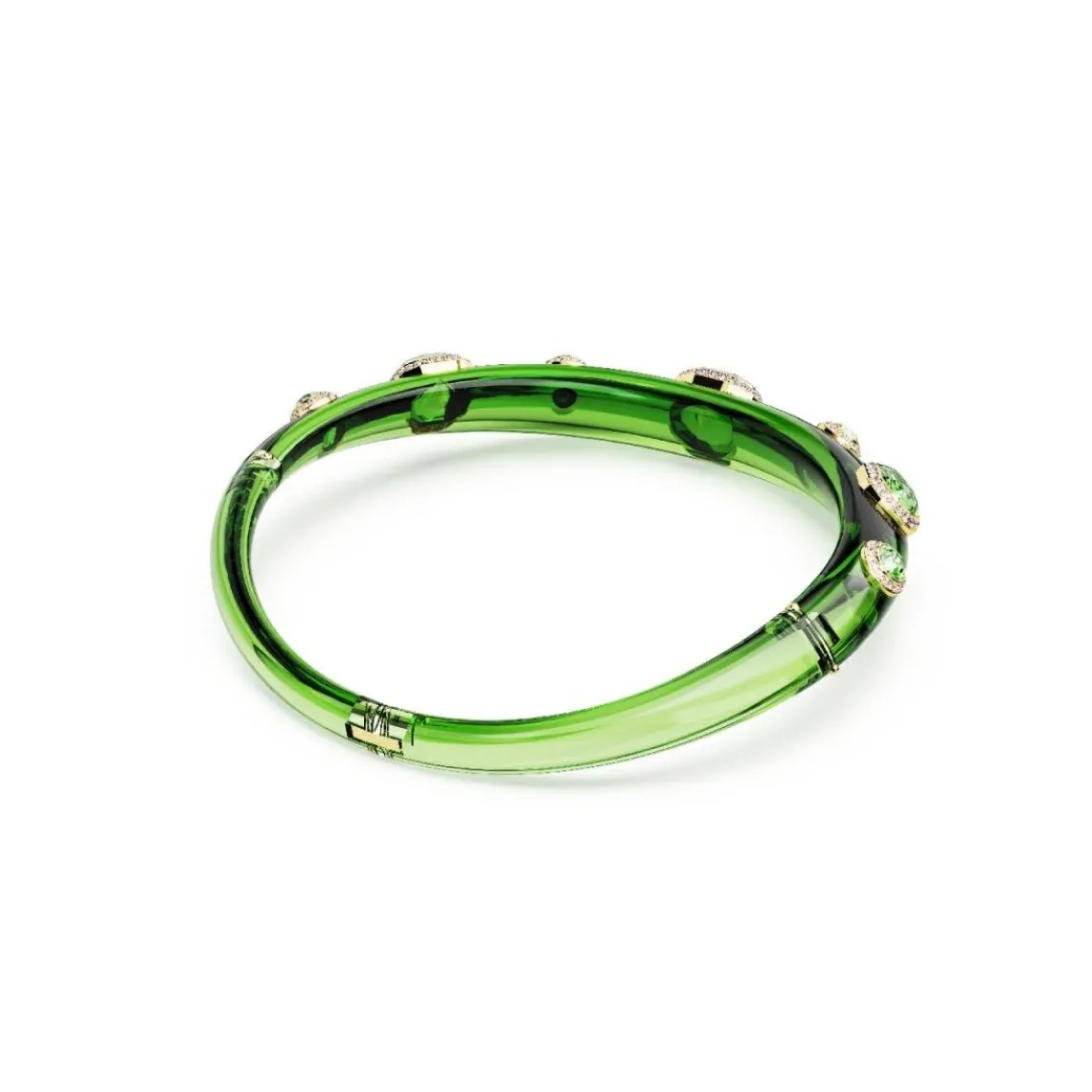 Swarovski Bijoux Collier Femme Swarovski Dulcis - 5723510 Plaqué Or Vert | Femme Collier Et Pendentif