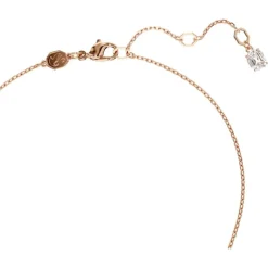 Swarovski Bijoux Collier Femme Swarovski Hyperbola Heart Wh - 5680402 rose,doré | Femme Collier Et Pendentif