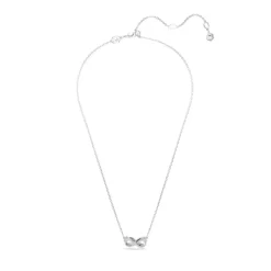 Swarovski Bijoux Collier Femme Swarovski Hyperbola Pave - 5687265 blanc,argent | Femme Collier Et Pendentif