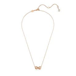 Swarovski Bijoux Collier Femme Swarovski Hyperbola Pave - 5684084 blanc,doré | Femme Collier Et Pendentif