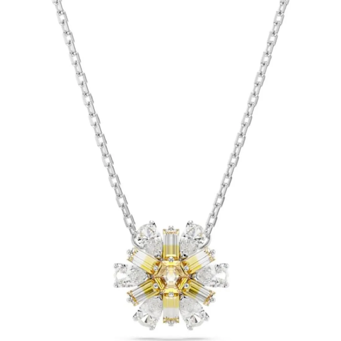 Swarovski Bijoux Collier Femme Swarovski Idyllia E - 5679939 jaune,argent | Femme Collier Et Pendentif