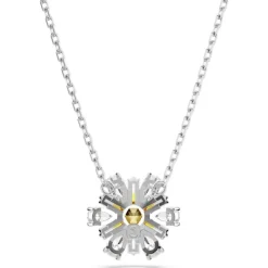 Swarovski Bijoux Collier Femme Swarovski Idyllia E - 5679939 jaune,argent | Femme Collier Et Pendentif