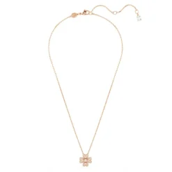 Swarovski Bijoux Collier Femme Swarovski Idyllia 5674211 - CZ CloverSilk/ROS | Femme Collier Et Pendentif