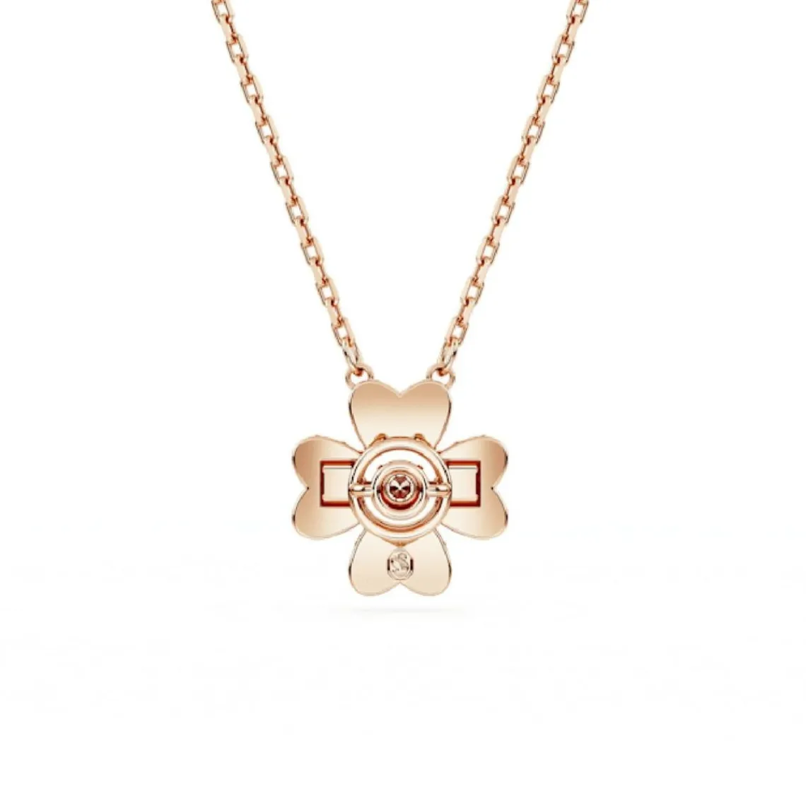 Swarovski Bijoux Collier Femme Swarovski Idyllia 5674211 - CZ CloverSilk/ROS | Femme Collier Et Pendentif