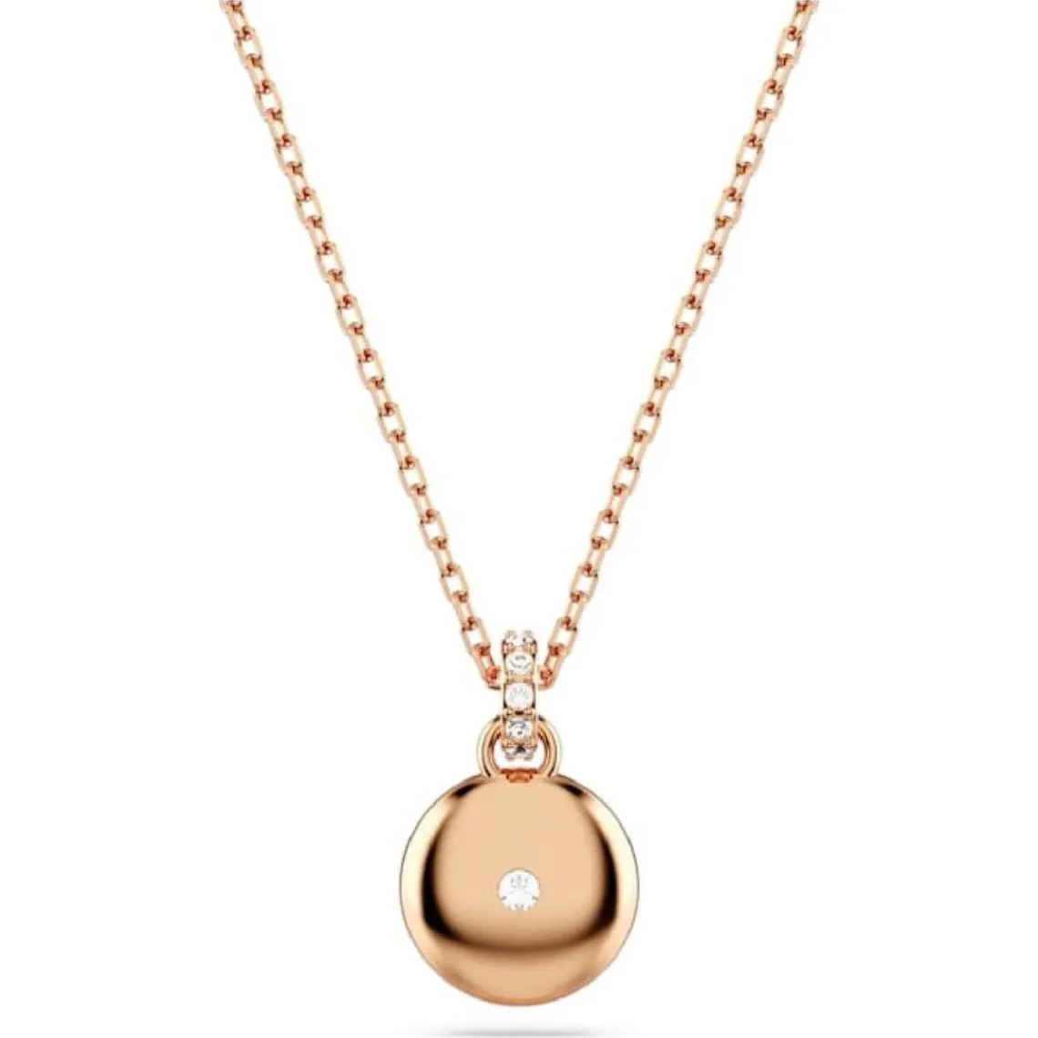 Swarovski Bijoux Collier Femme Swarovski Meteora - 5683450 argent,doré rose | Femme Collier Et Pendentif