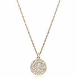 Swarovski Bijoux Collier Femme Swarovski Meteora - 5683449 argent,doré rose | Femme Collier Et Pendentif