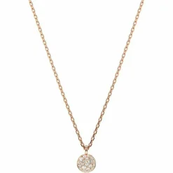 Swarovski Bijoux Collier Femme Swarovski Meteora - 5683449 argent,doré rose | Femme Collier Et Pendentif