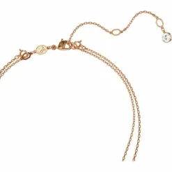 Swarovski Bijoux Collier Femme Swarovski Meteora - 5683449 argent,doré rose | Femme Collier Et Pendentif
