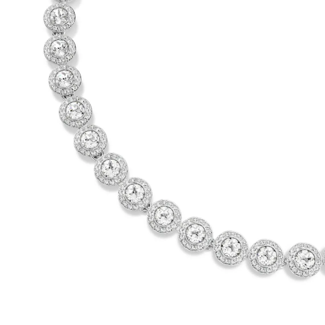 Swarovski Bijoux Collier Femme Swarovski Una - 5727095 Métal Rhodié Argent | Femme Collier Et Pendentif