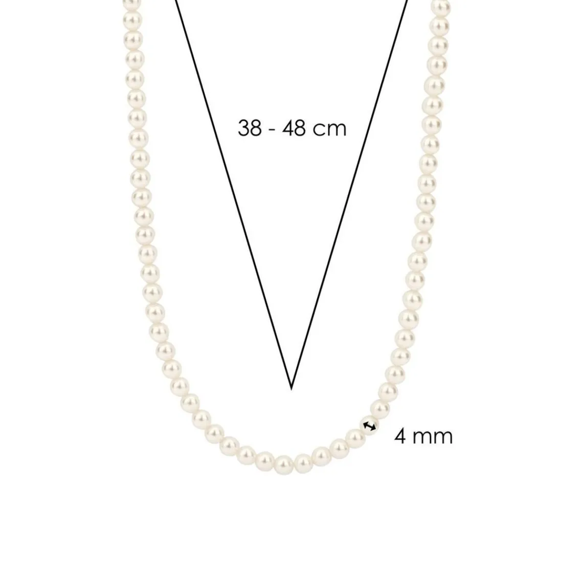 Ti Sento Collier Femme 3916PW-42 - Argent | Femme Collier Et Pendentif