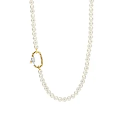 Ti Sento Collier Femme 3993PW-110 - Argent, plaqué or | Femme Collier Et Pendentif