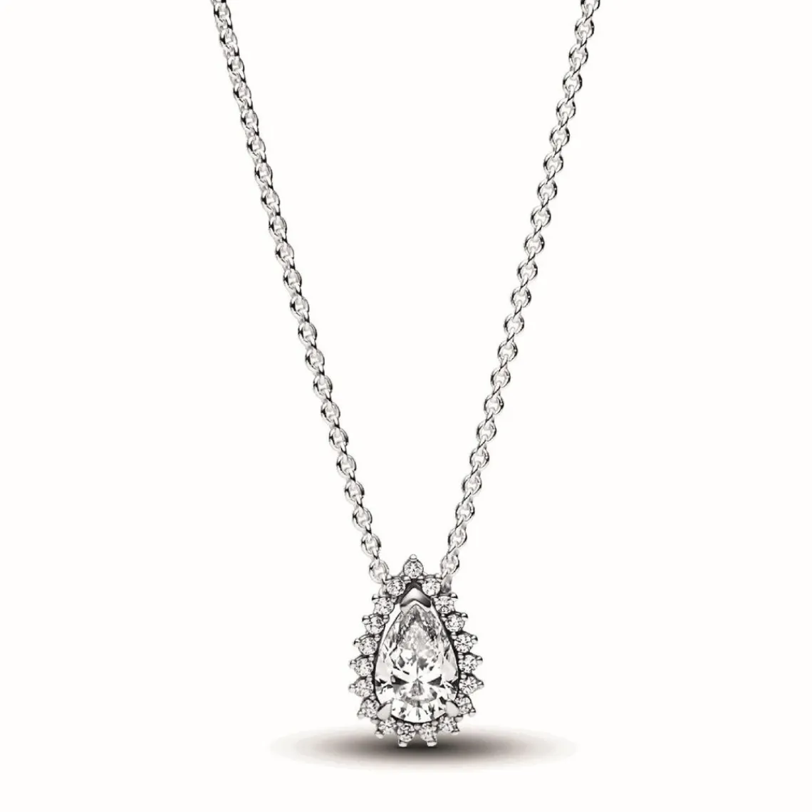 Pandora Collier Halo Poire Scintillant | Femme Collier Et Pendentif