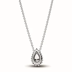 Pandora Collier Halo Poire Scintillant | Femme Collier Et Pendentif