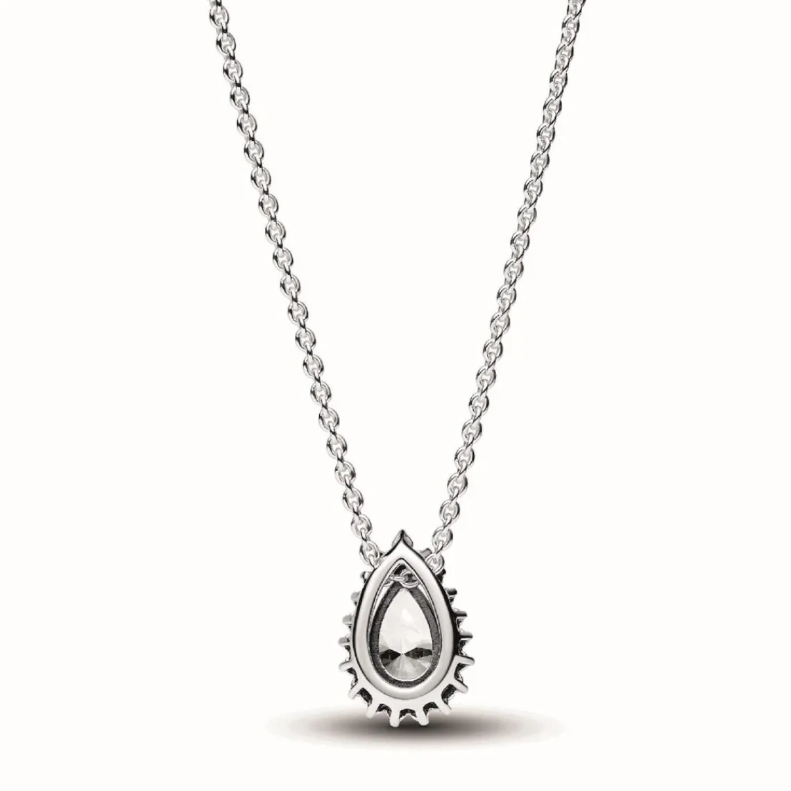 Pandora Collier Halo Poire Scintillant | Femme Collier Et Pendentif