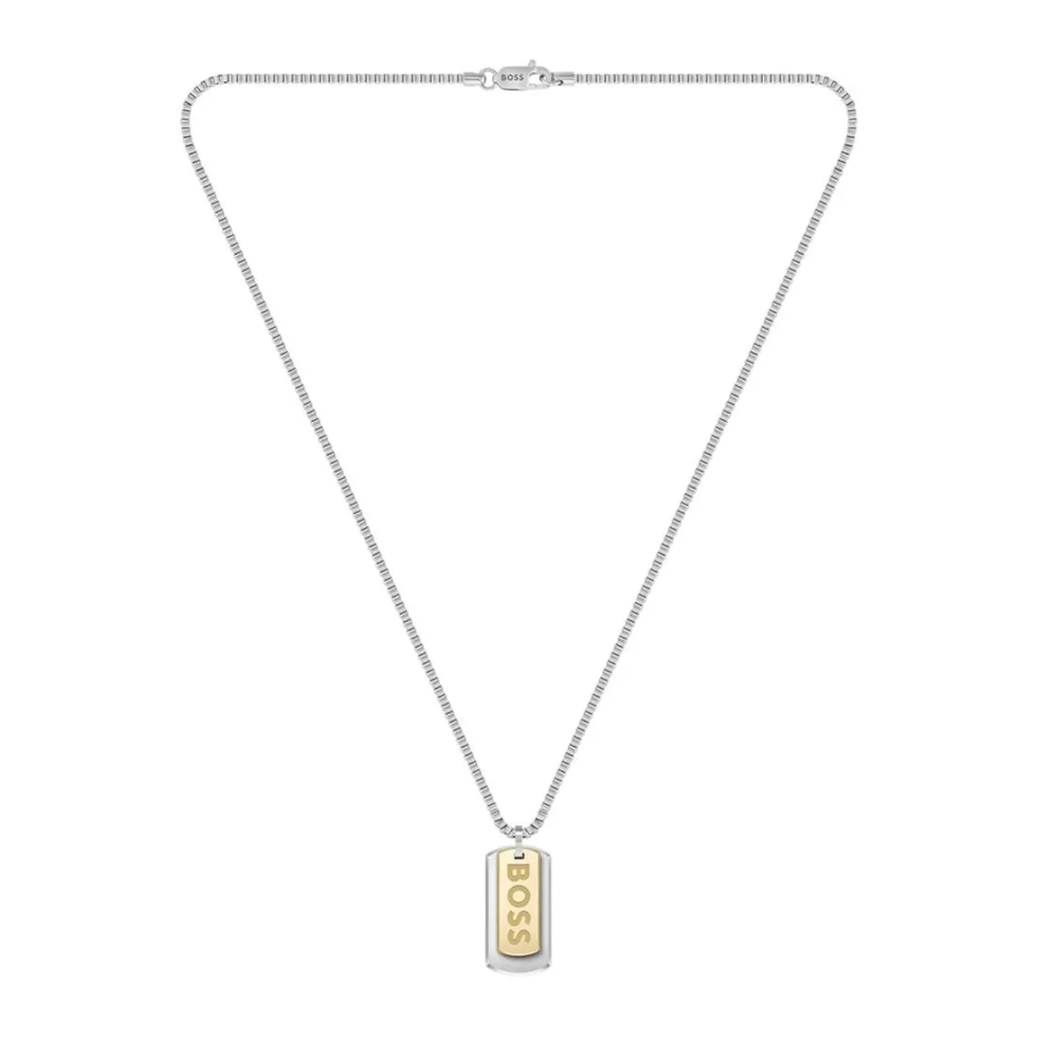 Boss Bijoux Collier Homme Devon - 1580576 Acier Doré | Homme Colliers Et Pendentifs